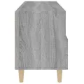 Meuble TV Sonoma gris 80x36x50 cm Bois d'ingénierie