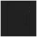 Meubles TV muraux 2 pcs Noir 40x34,5x40 cm