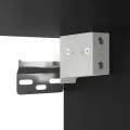 Meubles TV muraux 2 pcs Noir 40x34,5x40 cm