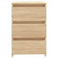 Table de chevet Chêne sonoma 40x35x62,5 cm Aggloméré