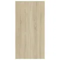 Meuble TV Chêne sonoma 30,5x30x60 cm Aggloméré