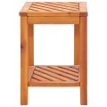 Table d'appoint Bois d'acacia massif 45 x 33 x 45 cm
