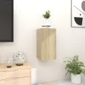 Meubles TV muraux 2 pcs Chêne sonoma 30,5x30x30 cm