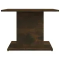 Table basse Chêne fumé 55,5x55,5x40 cm Aggloméré