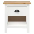 Tables de chevet 2 pcs Hill 46x35x49,5 cm Bois de pin solide