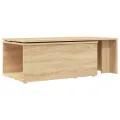 Table basse Chêne sonoma 150x50x35 cm Aggloméré
