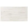 Table basse Blanc 110x60x45 cm Bois de manguier massif