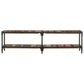Meuble TV 150x30x41 cm Bois massif de récupération