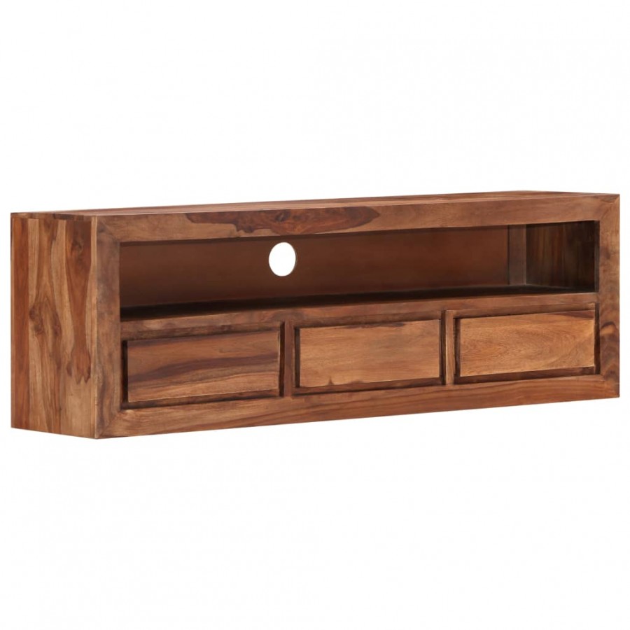 Meuble TV 120x30x40 cm Bois solide