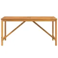 Table à manger de jardin 150x90x74 cm bois d'acacia solide