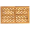 Table à manger de jardin 150x90x74 cm bois d'acacia solide