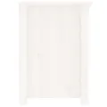 Meuble TV Blanc 103x36,5x52 cm Bois de pin massif
