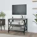 Meuble TV Sonoma gris 60x40x50 cm Bois d'ingénierie