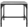 Table d'appoint Sonoma gris 40x40x35 cm Bois d'ingénierie
