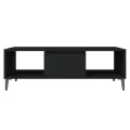 Table basse Noir 103,5x60x35 cm Aggloméré