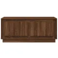 Table basse chêne marron 102x50x44 cm bois d'ingénierie