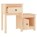 Tables de chevet 2 pcs 79,5x38x65,5 cm Bois de pin massif