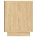 Meuble TV chêne sonoma 80x35x45 cm bois d'ingénierie