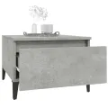 Tables d'appoint 2 pcs Gris béton 50x46x35 cm Bois d'ingénierie