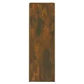 Meuble TV Chêne fumé 30,5x30x90 cm Bois d'ingénierie