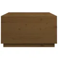Table basse Marron miel 80x80x45 cm Bois massif de pin
