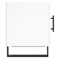 Tables de chevet 2 pcs blanc 40x40x50 cm bois d’ingénierie
