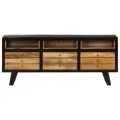 Meuble TV Bois de manguier massif 120 x 30 x 50 cm