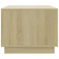 Table basse Chêne sonoma 102,5x55x44 cm Aggloméré