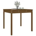Table de jardin marron miel 82,5x82,5x76 cm bois massif de pin