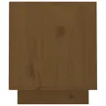 Meuble TV Marron miel 70x34x40 cm Bois de pin massif