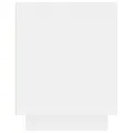 Meuble TV blanc 102x35x45 cm bois d'ingénierie