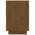 Tables de chevet 2pcs Marron miel 60x34x51cm Bois de pin solide