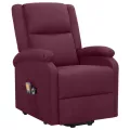 Fauteuil de massage Violet Tissu