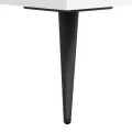 Tables de chevet 2 pcs blanc 40x35x47,5 cm bois d’ingénierie