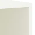 Table de chevet Blanc 35x30x40 cm Bois de pin massif