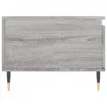 Table basse Sonoma gris 90x50x36,5 cm Bois d'ingénierie