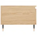 Table basse Chêne sonoma 90x50x36,5 cm Bois d'ingénierie