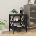 Table d'appoint Noir 40x42x50 cm Bois d’ingénierie