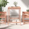 Table de jardin 121x82,5x110 cm bois massif de douglas