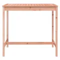 Table de jardin 121x82,5x110 cm bois massif de douglas