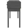 Table console Gris 114x40x75 cm Bois massif de pin