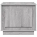 Table basse sonoma gris 51x50x44 cm bois d'ingénierie