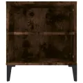 Meuble TV Chêne fumé 102x44,5x50 cm Bois d'ingénierie
