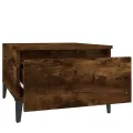 Tables d'appoint 2 pcs Chêne fumé 50x46x35 cm Bois ingénierie