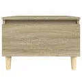 Table d'appoint Chêne sonoma 50x46x35 cm Bois d'ingénierie