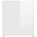 Meubles TV 2 pcs Blanc brillant 80x31,5x36 cm Bois d'ingénierie