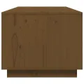 Table basse Marron miel 100x50x41 cm Bois massif de pin