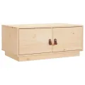 Table basse 80x50x35 cm Bois massif de pin