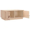 Table basse 80x50x35 cm Bois massif de pin