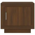 Table basse Chêne marron 51x50x45 cm Bois d'ingénierie